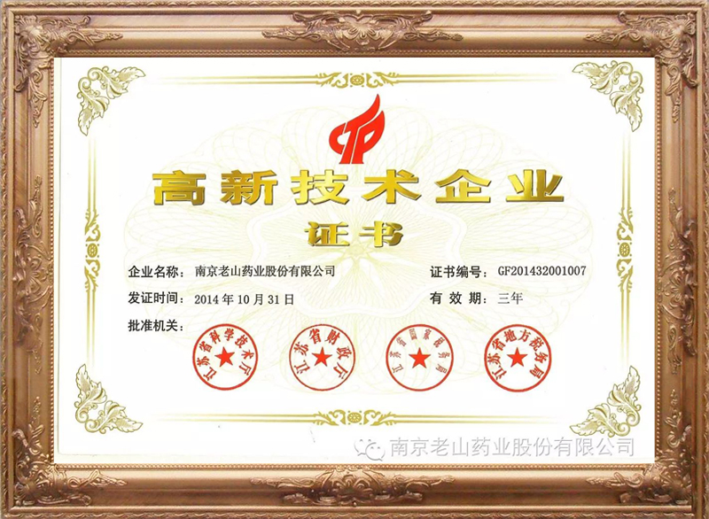 江苏高新技术企业